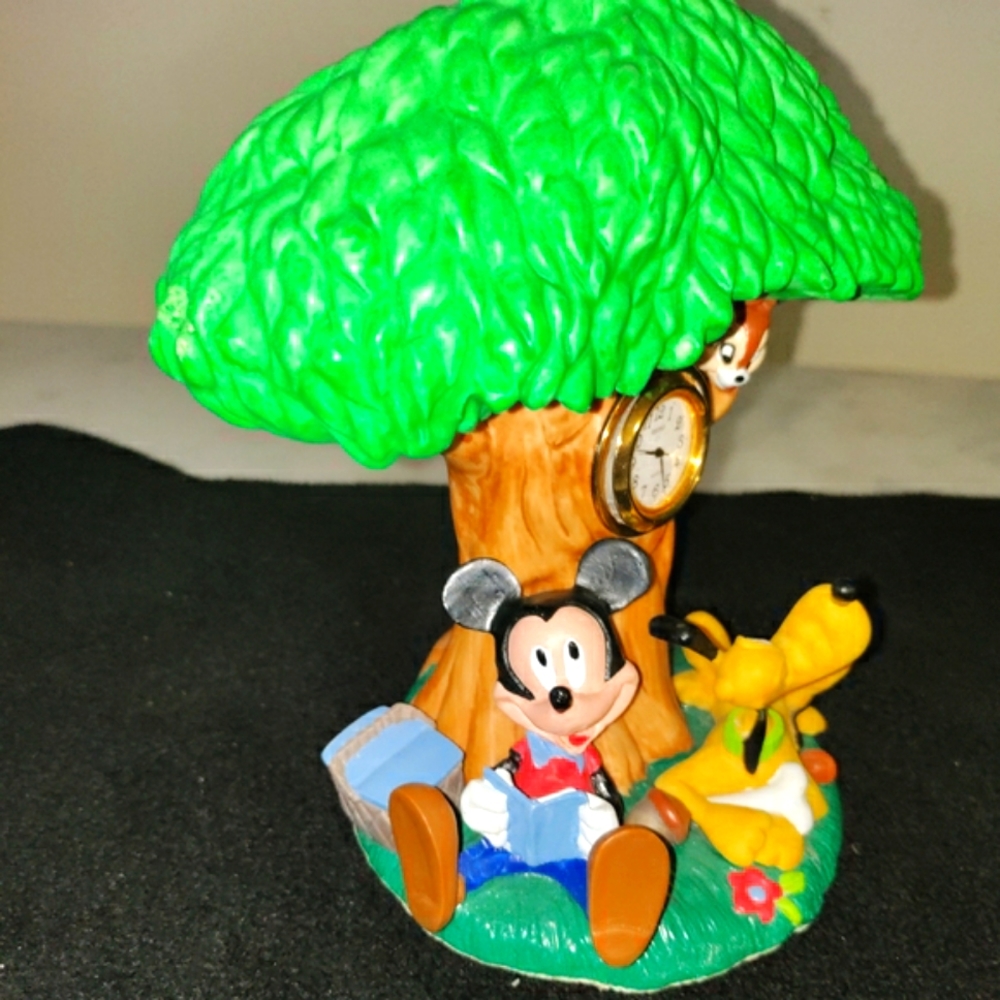 Vintage Seiko Mickey Mouse & Pluto Disney Clock - Picture 3 of 4
